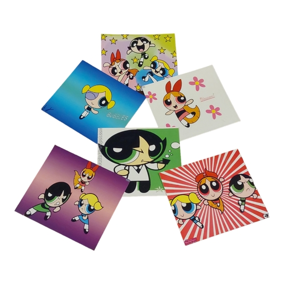 Powerpuff Girl Stickers x - Picture 1 of 2